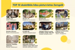 TOP 10 skaistākās pieturvietas Zemgalē Zemgales Tūrisma asociācija